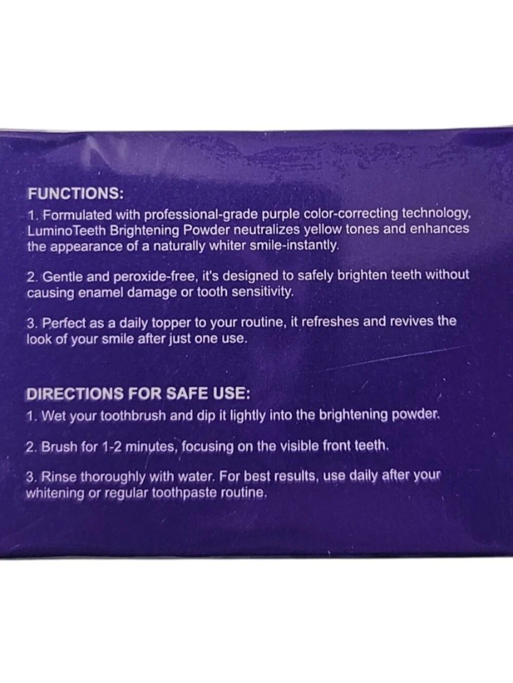 LuminoTeeth brand new